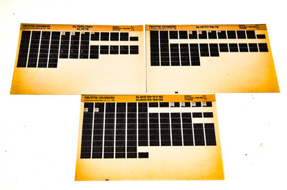 OEM Honda 241371M XL70 XL75 XL80S Microfiche Lot Of 3