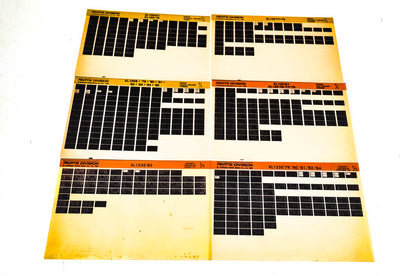 OEM Honda 133643M XL100/S XL125/S Microfiche Lot Of 6