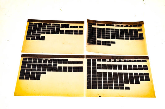 OEM Honda 14460AM CB650/C/SC Microfiche Lot Of 4