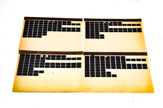 OEM Honda 133900EA-AH CB550F/SC Microfiche Lot Of 4
