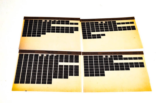 OEM Honda CB550/K1/K2/K CB500 K1/K2 Microfiche Lot Of 4