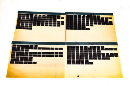 OEM Honda 243770EA-AH CB400/F/A Microfiche Lot Of 4
