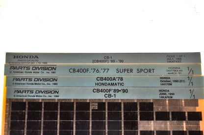 OEM Honda 243770EA-AH CB400/F/A Microfiche Lot Of 4