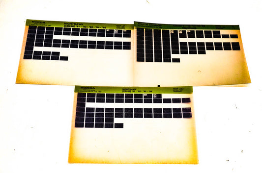 OEM Honda 14KBGMEG CB250 Nighthawk Microfiche Lot Of 3