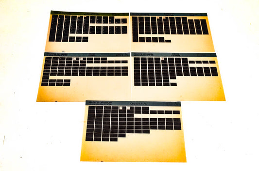 OEM Honda 14268SM CB77 CB350 CB360/G Microfiche Lot Of 5