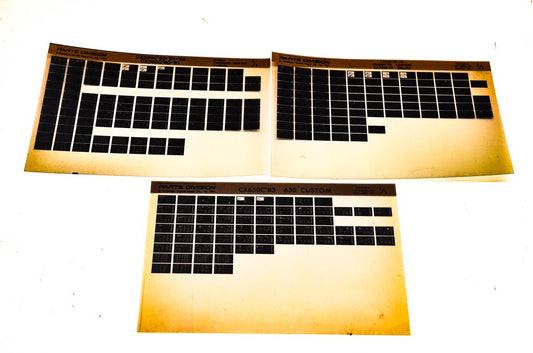 OEM Honda 14ME8DEA-AH CX650C CX500/C/D Microfiche Lot Of 3