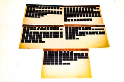 OEM Honda 14KA5BEA-AH CR450R CR480R CR500R Microfiche Lot Of 5