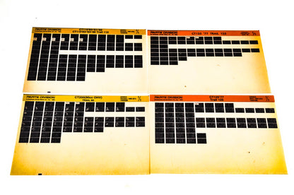OEM Honda CT110 CT125 CT200 Trail Microfiche Lot Of 4