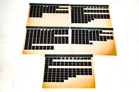 OEM Honda CM400/A/E/T/C CM450/A/C/E/ CMX450C Microfiche Lot Of 5