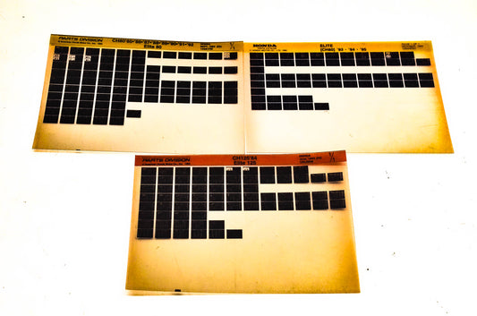 OEM Honda 14GE1FM CH80 CH125 Microfiche Lot Of 3