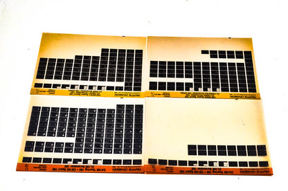 OEM Honda CB100 CL100/S CA160 CL160 CB160 Microfiche Lot Of 3