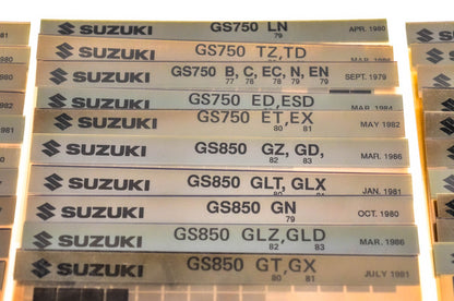 OEM Suzuki Microfiche Lot Of 56