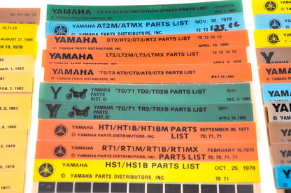 OEM Yamaha Microfiche Lot Of 57