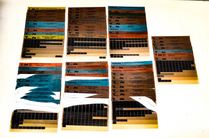 OEM Yamaha 1982-1983 Microfiche Lot Of 67