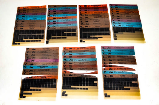 OEM Yamaha 1987-1989 Microfiche Lot Of 70