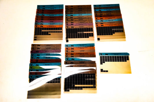 OEM Yamaha 1990-1991 Microfiche Lot Of 52