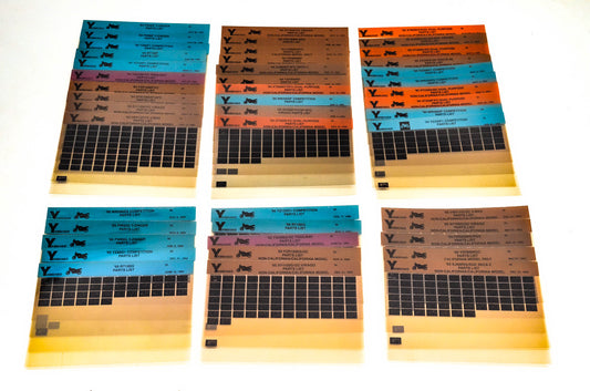 OEM Yamaha 1994-1995 Microfiche Lot Of 45