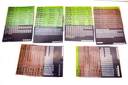 OEM Kawasaki Z1 ZG ZL ZN & ZR Models Microfiche Lot Of 46