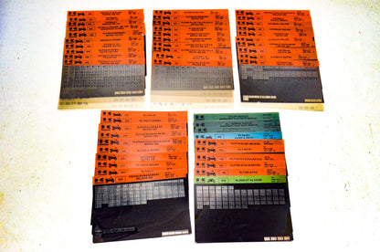 OEM Kawasaki Microfiche Lot Of 50