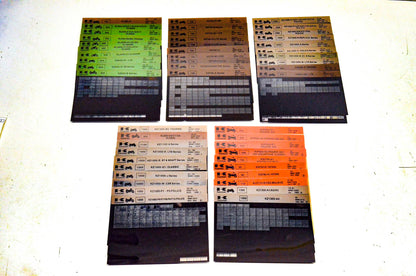 OEM Kawasaki Microfiche Lot Of 50
