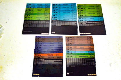 OEM Kawasaki Microfiche Lot Of 50