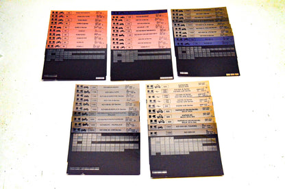 OEM Kawasaki Microfiche Lot Of 50