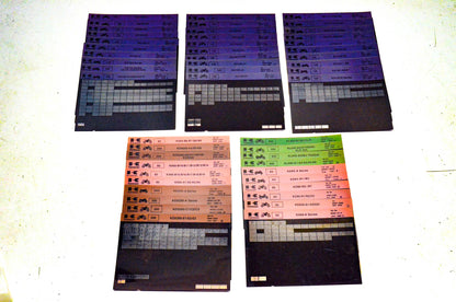 OEM Kawasaki Microfiche Lot Of 50