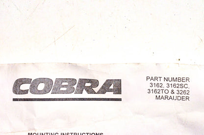 Cobra 3162, 3162SC, 3262 Muffler Heat Shield Kit NOS