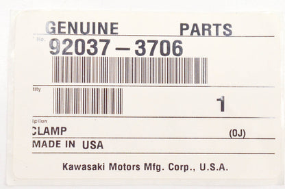 New OEM Kawasaki 92037-3706 Clamp NOS