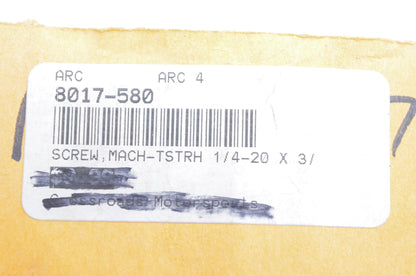 New OEM Arctic Cat 8017-580 Screw Qty 2 NOS