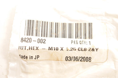 New OEM Arctic Cat 8420-002 Hex Nut NOS