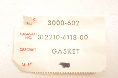 New OEM Arctic Cat 3000-602, 312210-6118-00 Gasket Qty 3 NOS