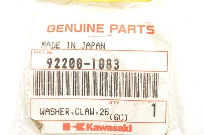 New OEM Kawasaki 92200-1083 Claw Washer NOS