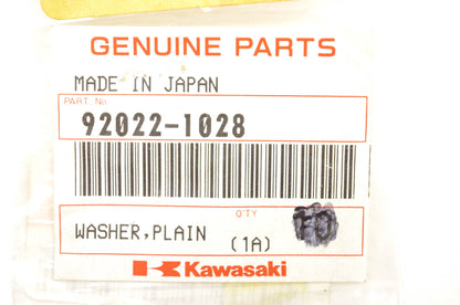 New OEM Kawasaki 92022-1028 Plain Washer NOS
