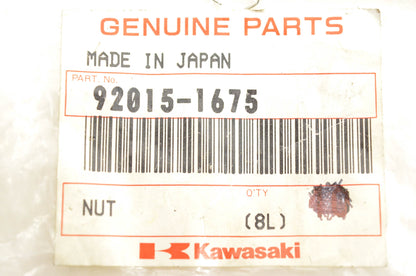 New OEM Kawasaki 92015-1675 Nut Qty 2 NOS