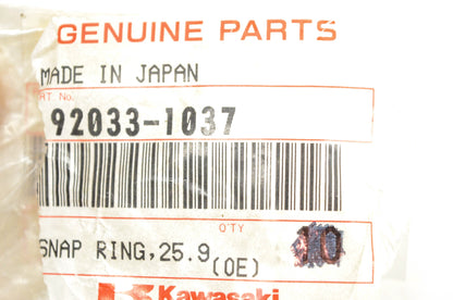 New OEM Kawasaki 92033-1037 Snap Ring NOS