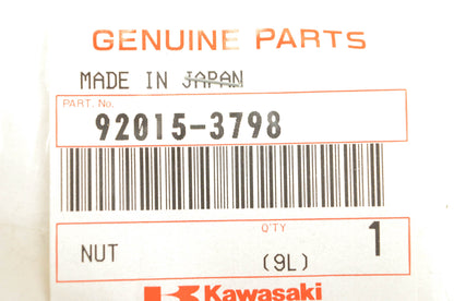 New OEM Kawasaki 92015-3798 Nut NOS
