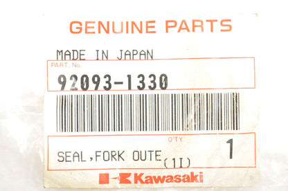 New OEM Kawasaki 92093-1330 Outer Fork Seal NOS