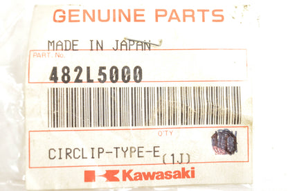New OEM Kawasaki 482L5000 E Type Circlip NOS