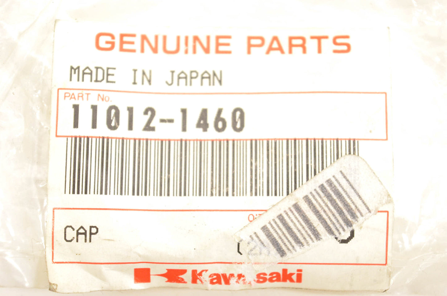 New OEM Kawasaki 11012-1460 Cap NOS