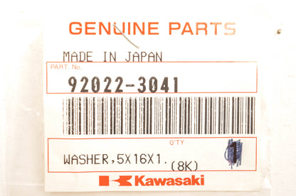 New OEM Kawasaki 92022-3041 Washer Qty 2 NOS