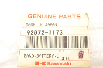 New OEM Kawasaki 92072-1173 Battery Band L=105 NOS