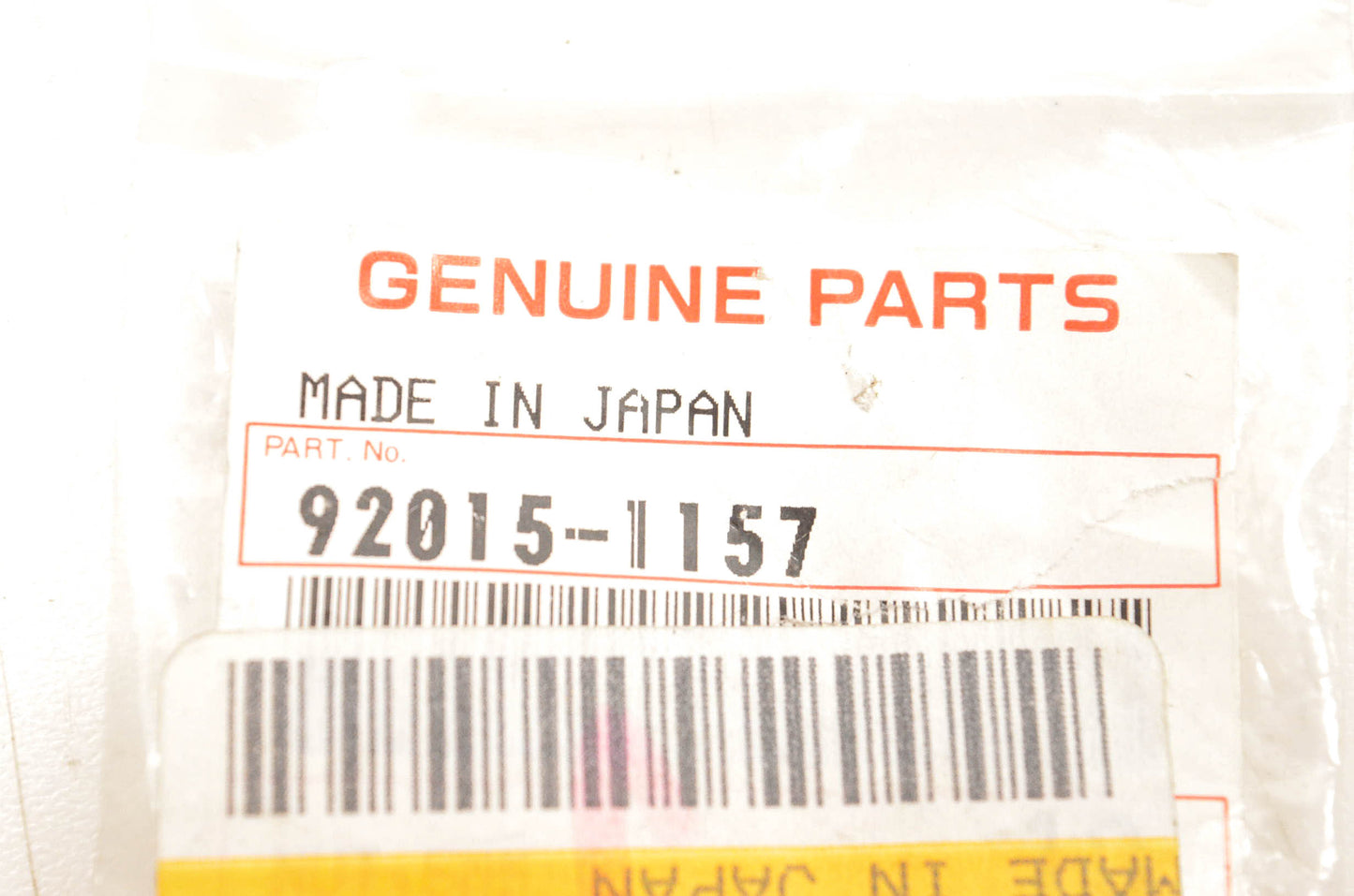 New OEM Kawasaki 92015-1157 Headlamp Holder Nut NOS