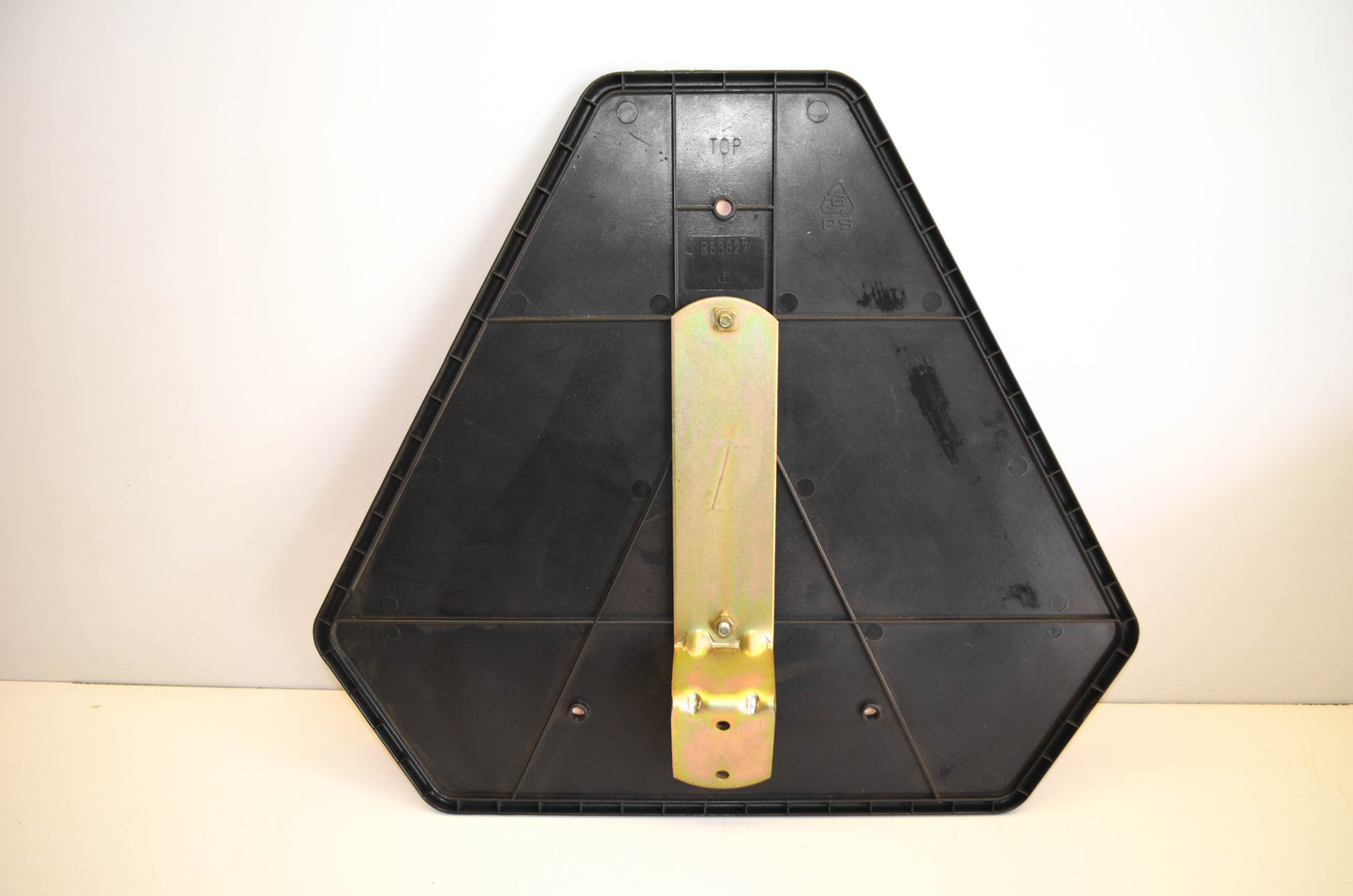 OEM John Deere R53827 Safety Emblem With Bracket