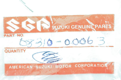 New OEM Suzuki 08310-00063 Nut Black Qty 2 NOS