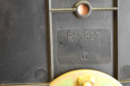 OEM John Deere R53827 Safety Emblem With Bracket