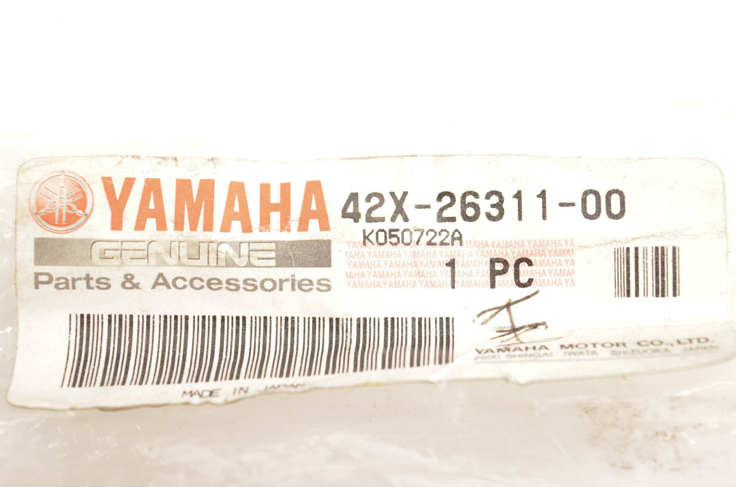 New OEM Yamaha 42X-26311-00 Throttle Cable NOS