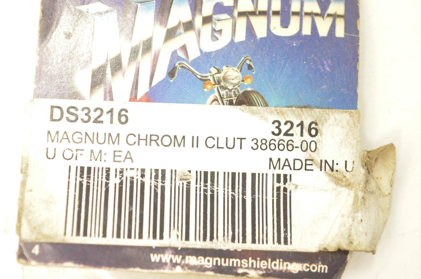 Magnum 38666-00, DS3216 Chrome Clutch Cable NOS