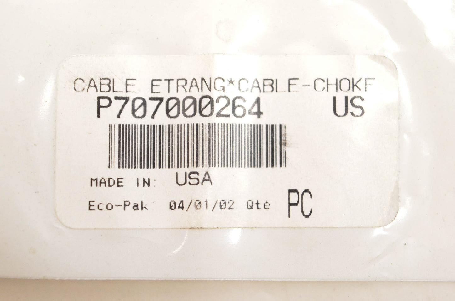 Can Am 707000264, P707000264 Choke Cable