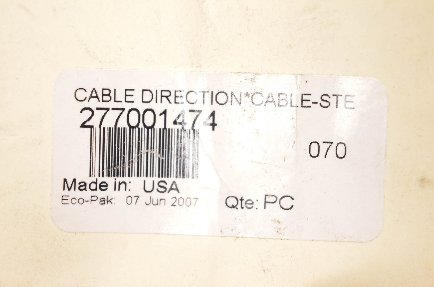 Sea Doo 277001474, P277001474 Steering Cable